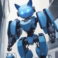 未来から来た青いネコ型ロボット（PixAI版） 6枚目