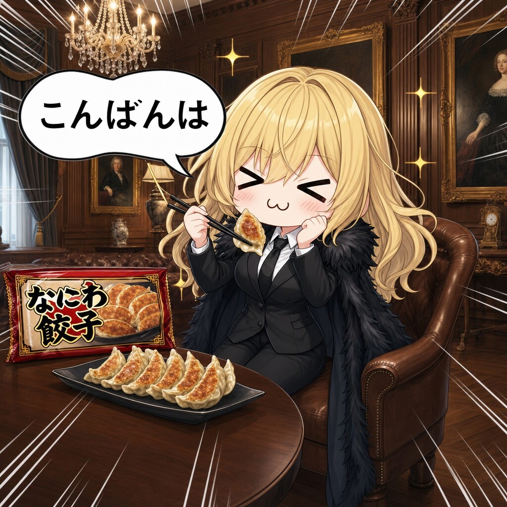 なにわ餃子とエリザベス