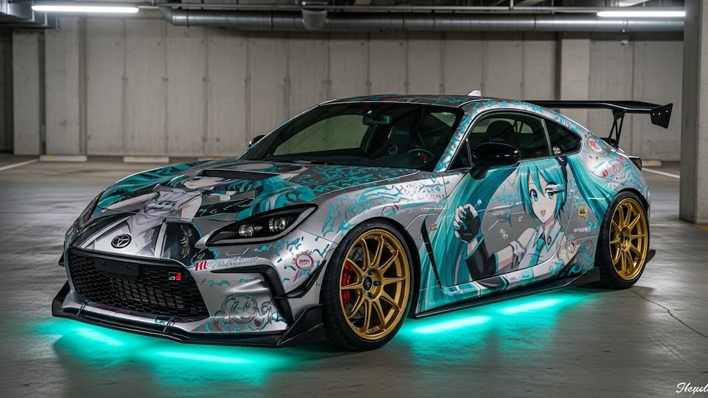 GR86初音ミク痛車