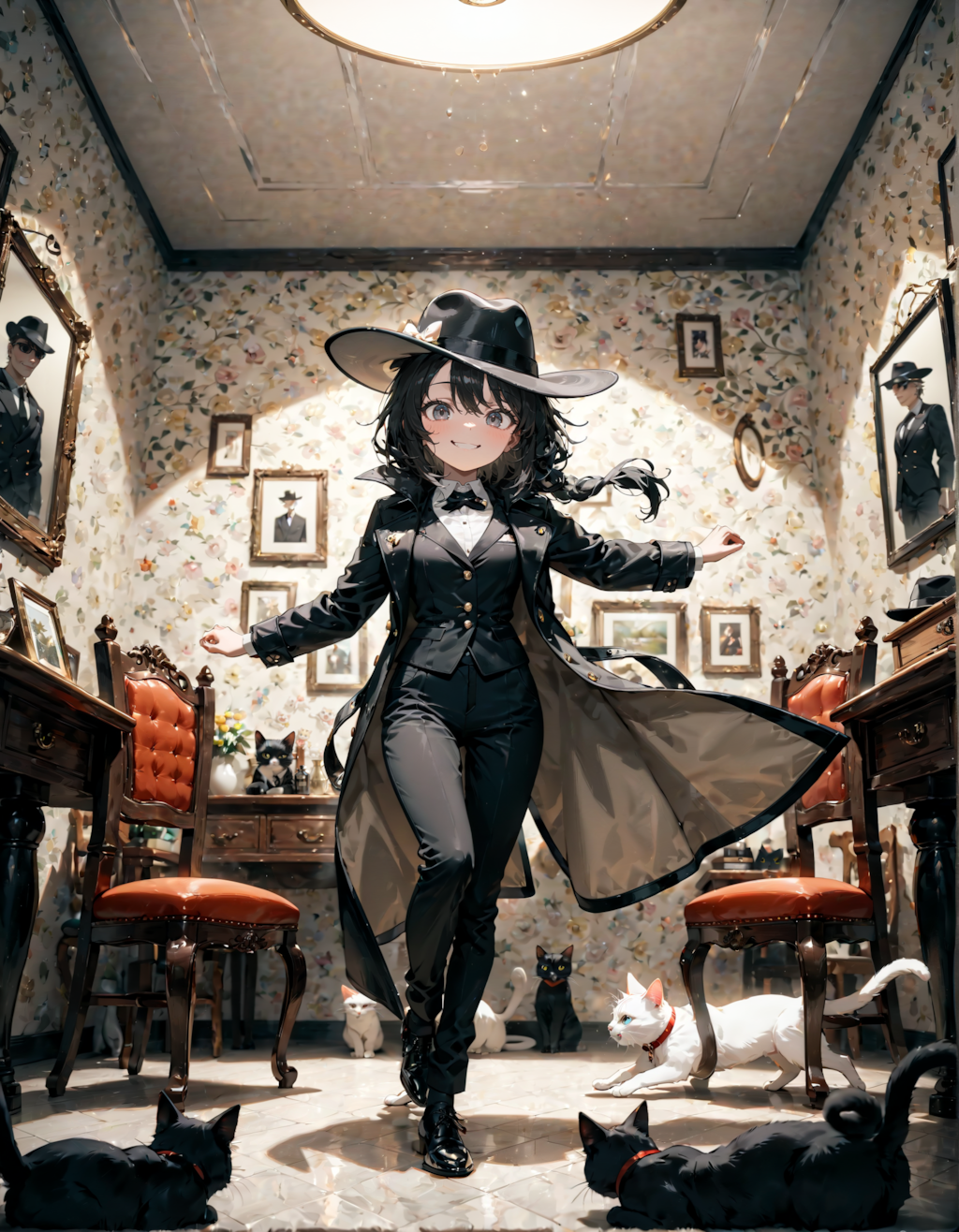 今日はマフィアの日。白黒猫さんの日 その２