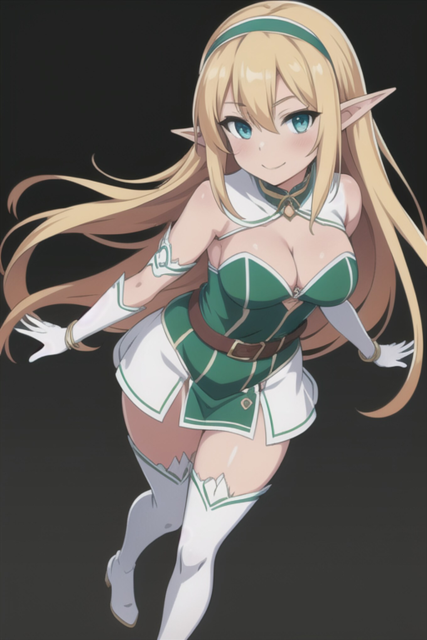 清楚系エルフちゃん
