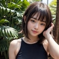 black tanktop 2枚目