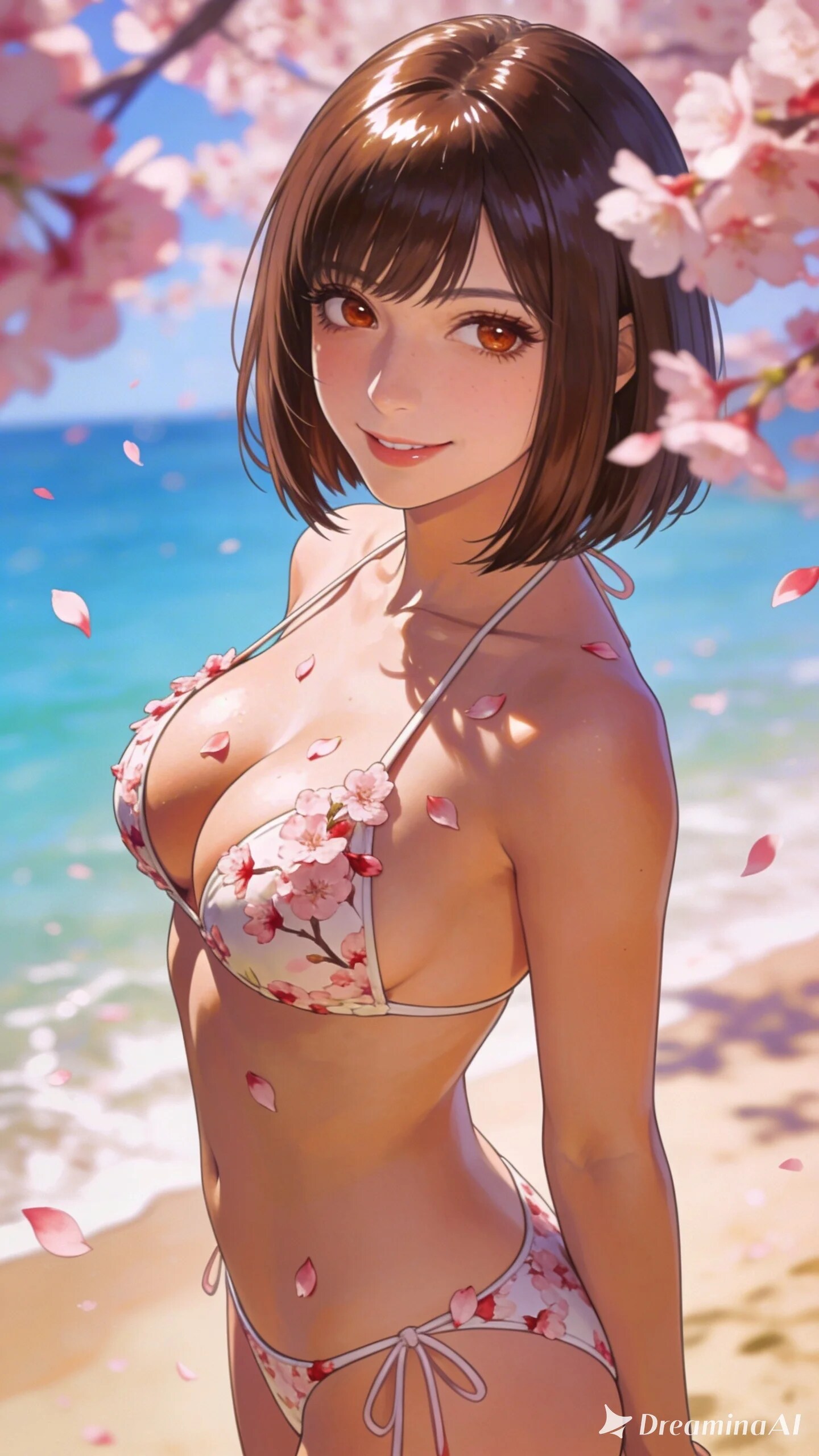 春の水着