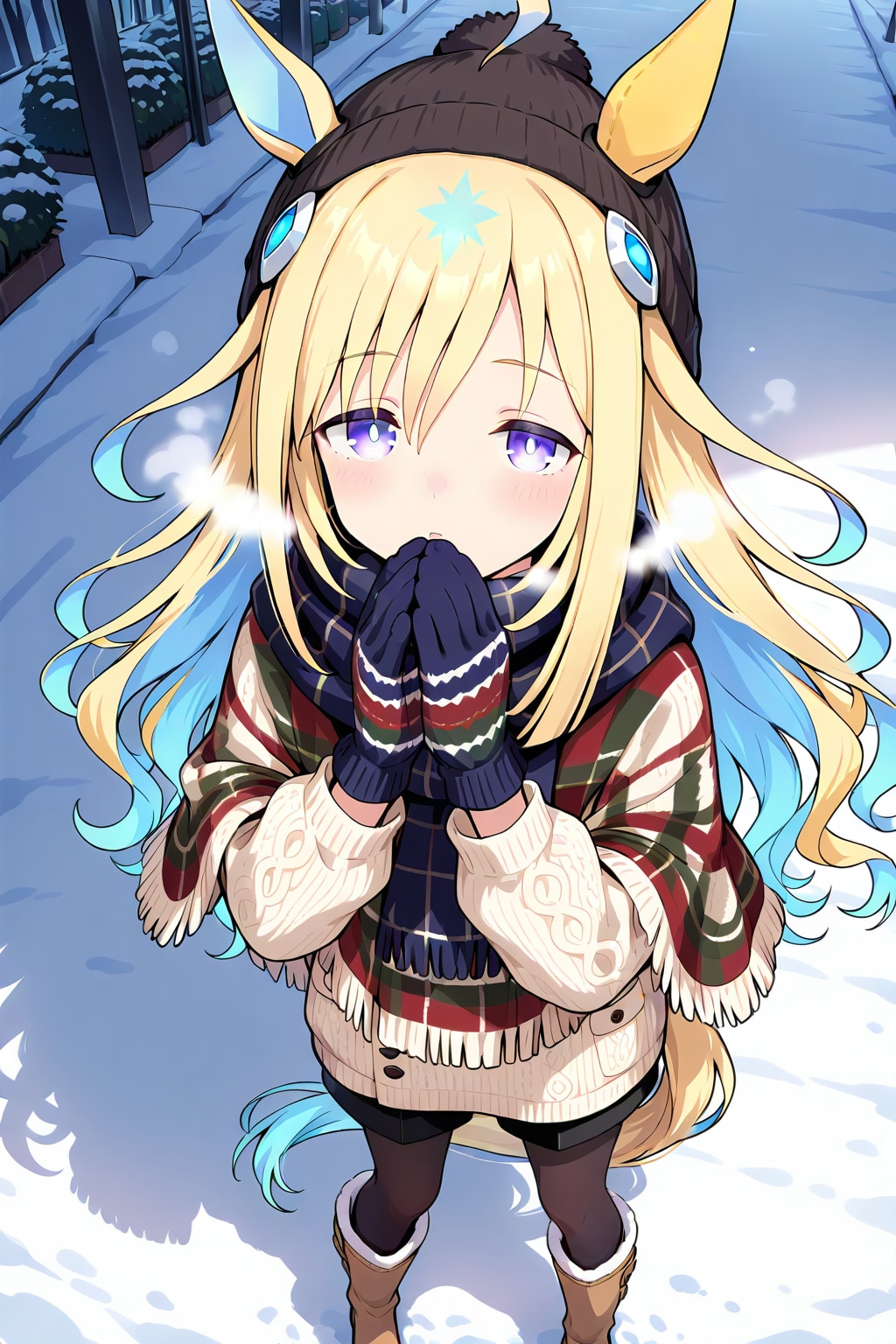 カカロット、ユニはかわいいか？