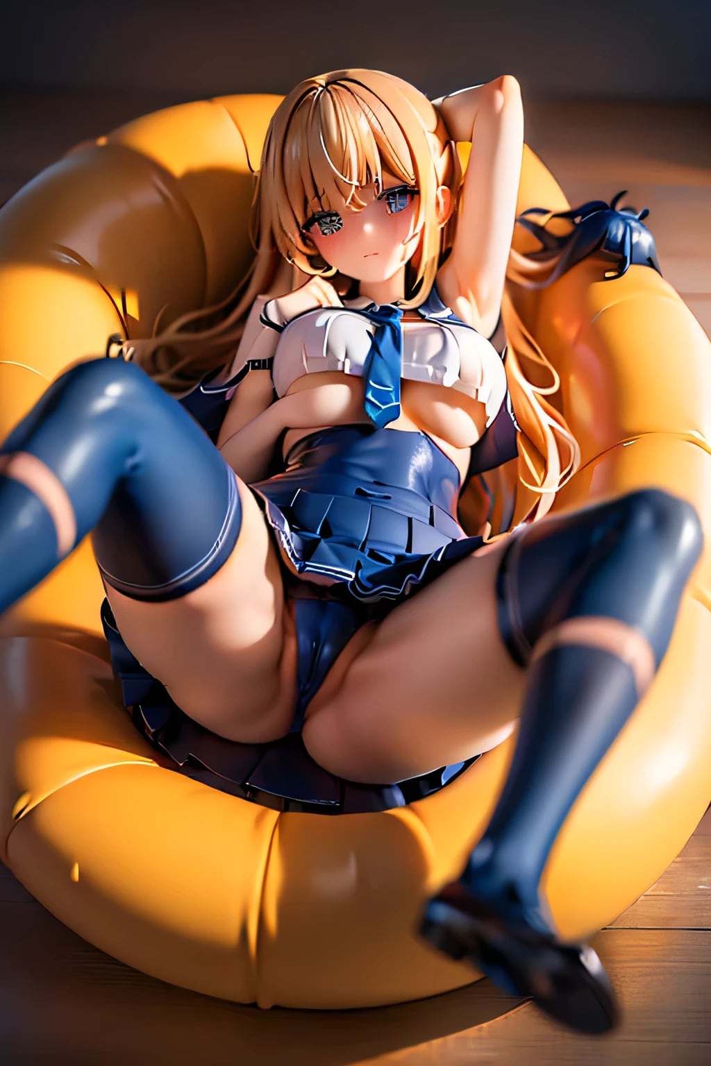 セーラー服スクール水着オーバーニーソックス