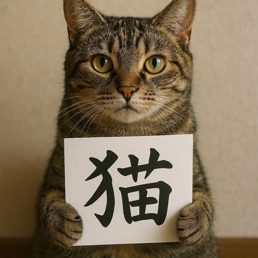 猫の漢字三文字 | の人気AIイラスト・グラビア