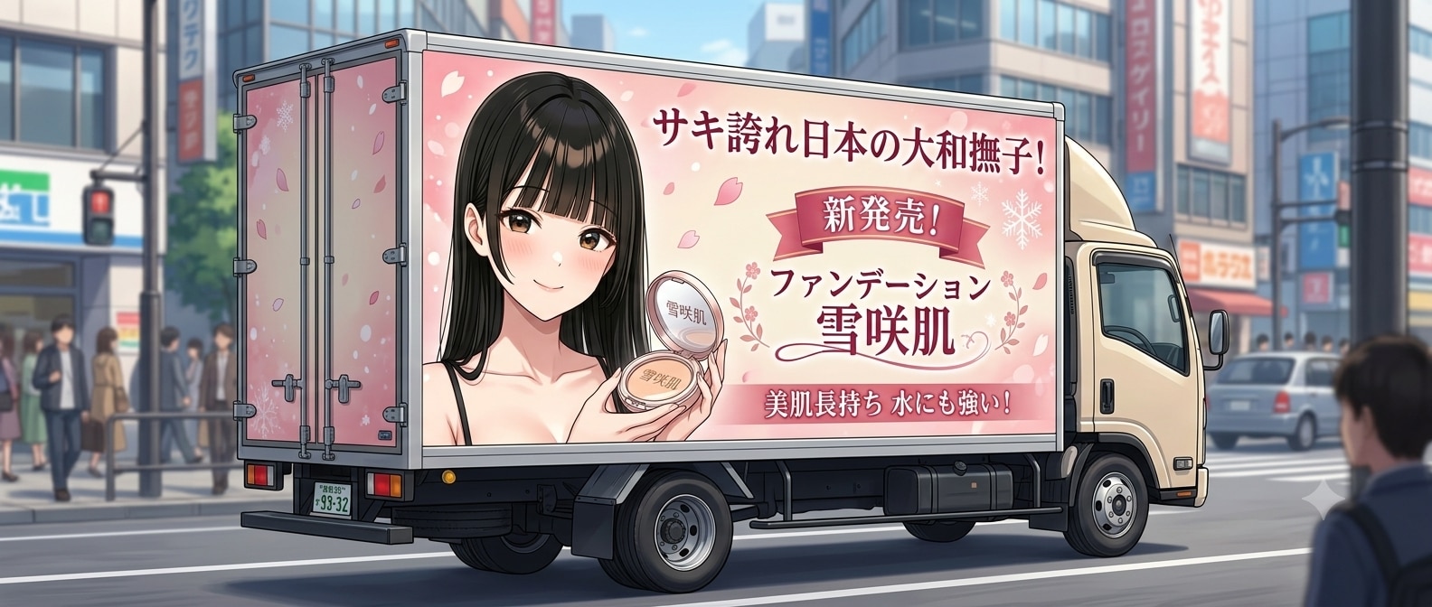 サキちゃんのアドトラック