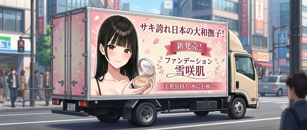 サキちゃんのアドトラック