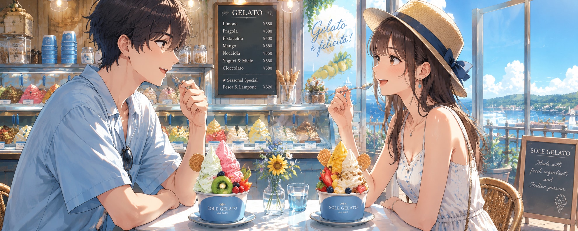 ジェラートの日 | の人気AIイラスト・グラビア