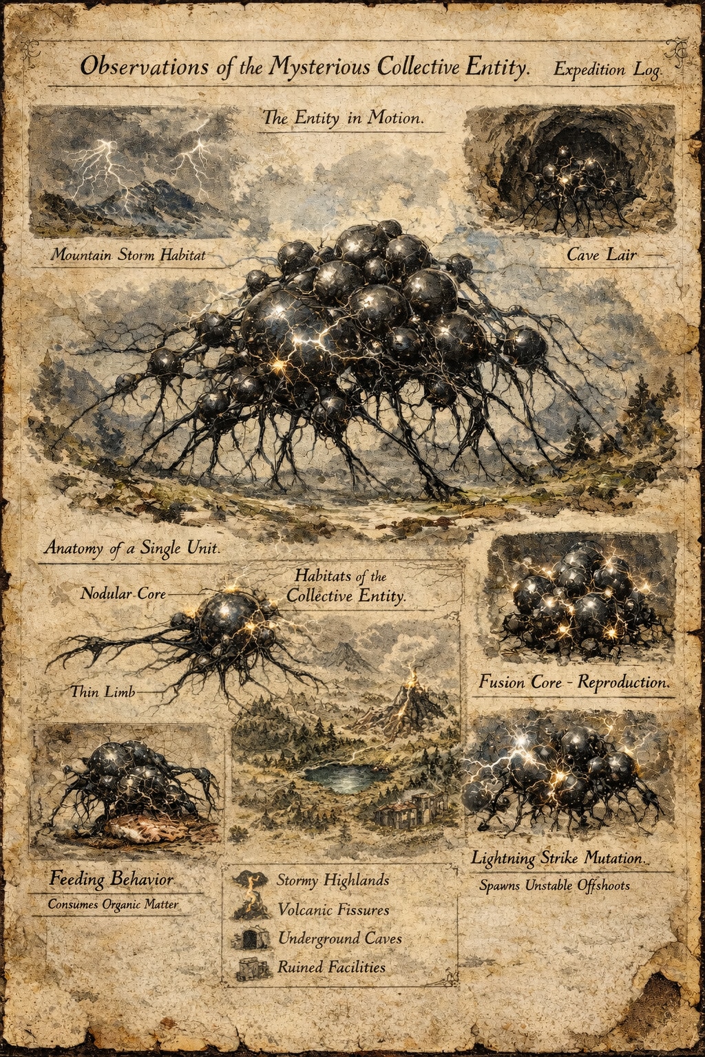 《調査隊記録：人智を超えた存在たち》 | の人気AIイラスト・グラビア