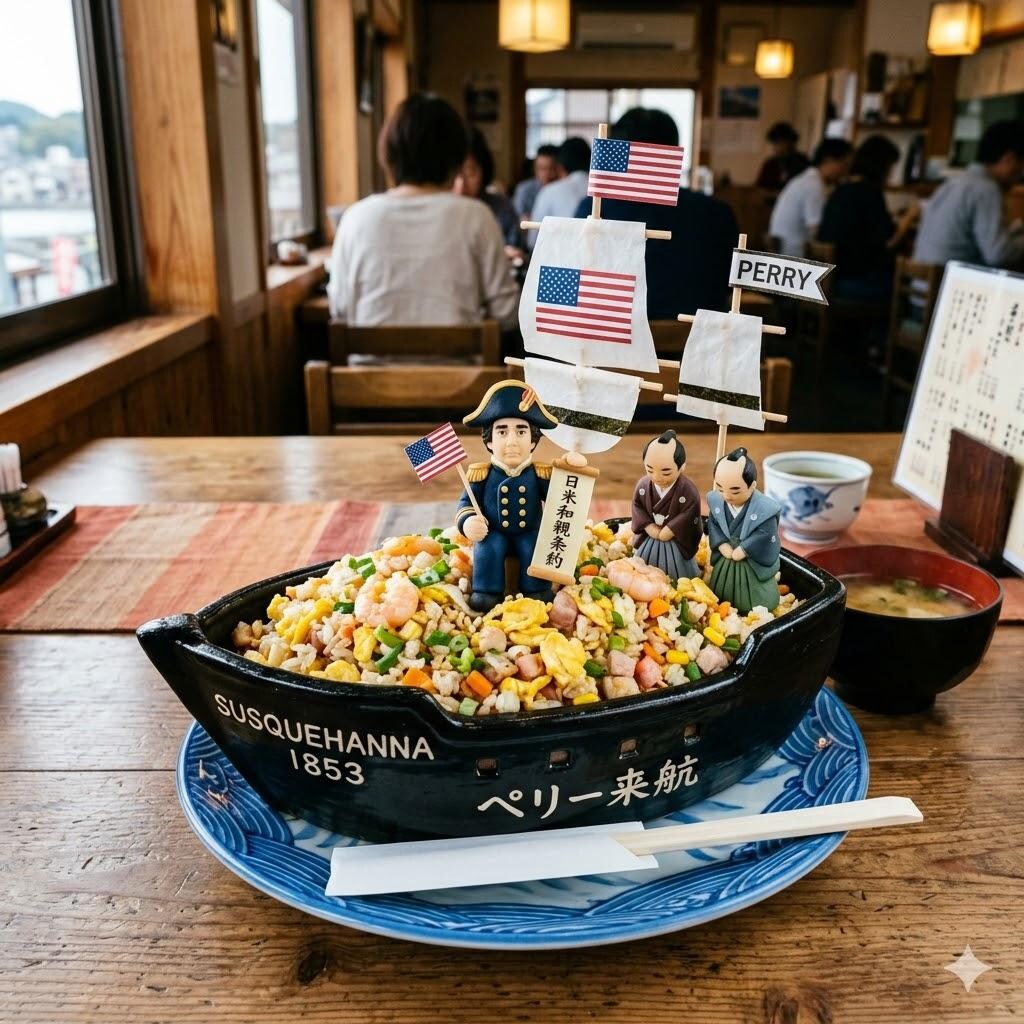 ペリー来航に纏わる料理