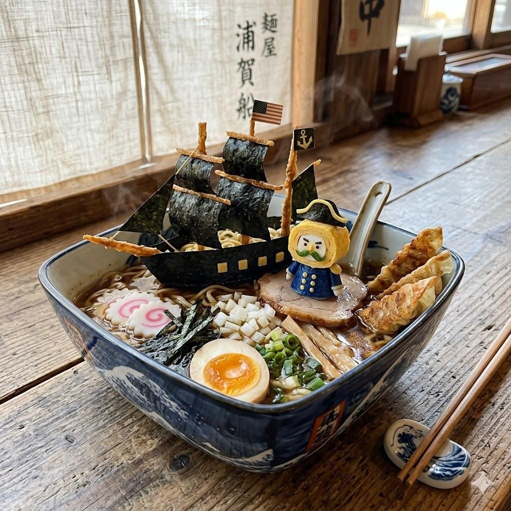ペリー来航に纏わる料理
