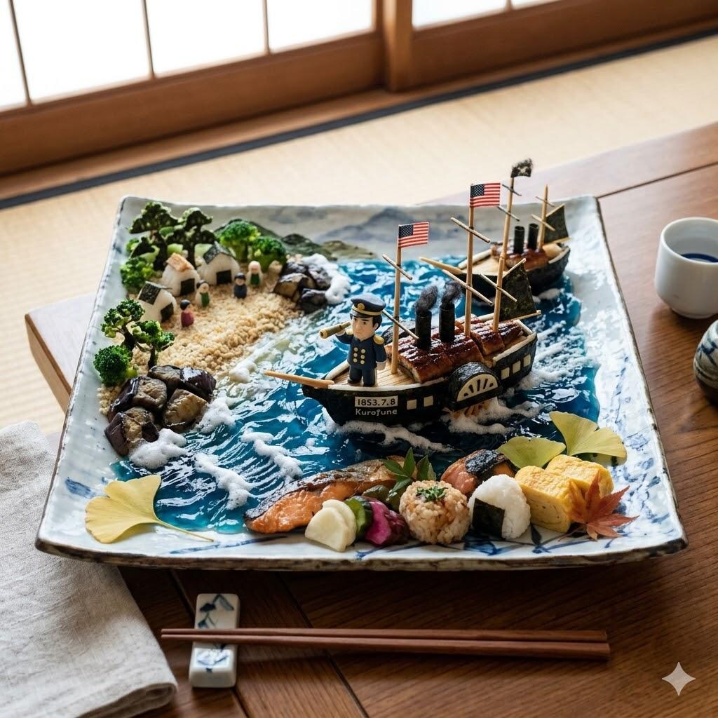 ペリー来航に纏わる料理