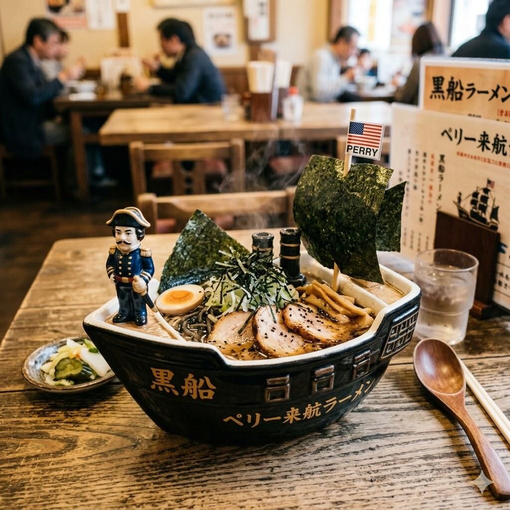 ペリー来航に纏わる料理