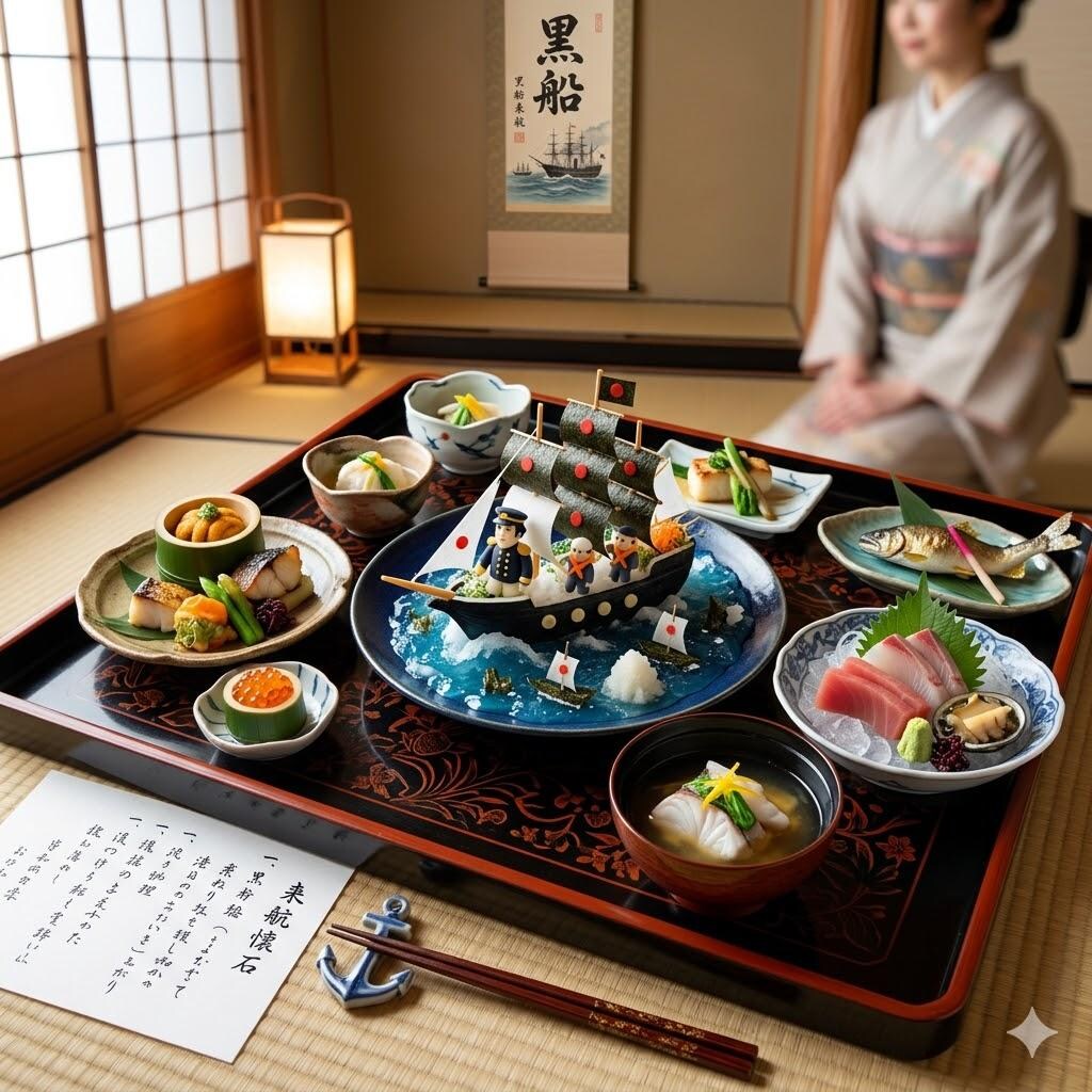 ペリー来航に纏わる料理