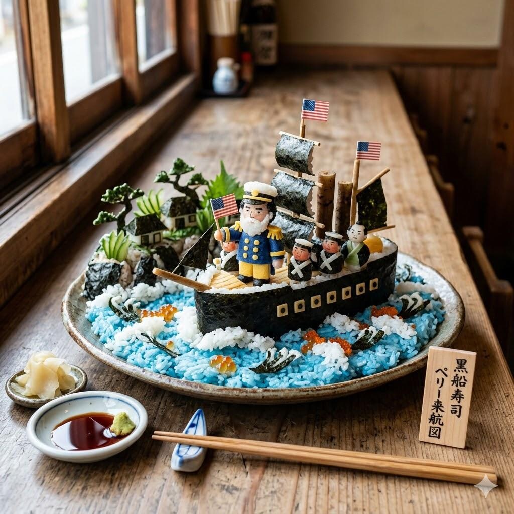 ペリー来航に纏わる料理