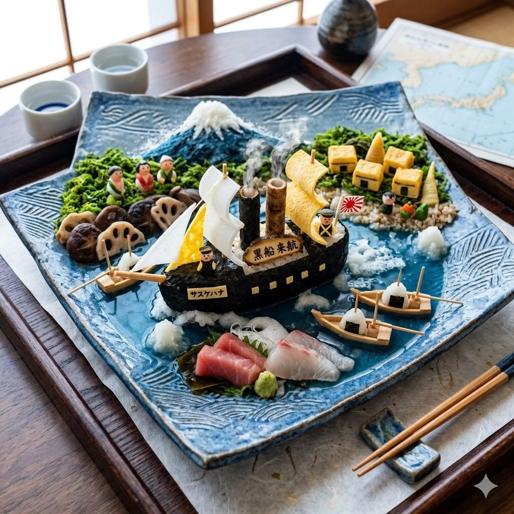 ペリー来航に纏わる料理