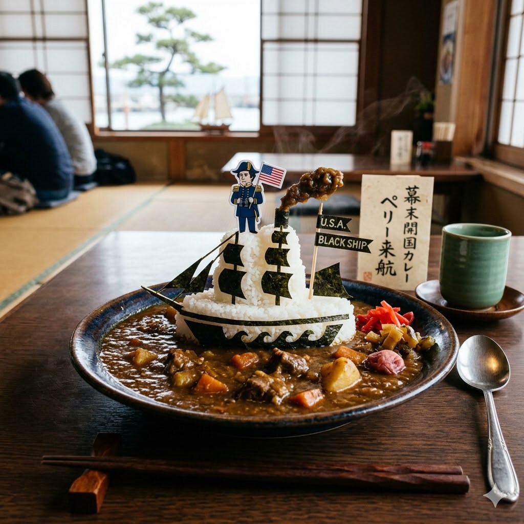 ペリー来航に纏わる料理