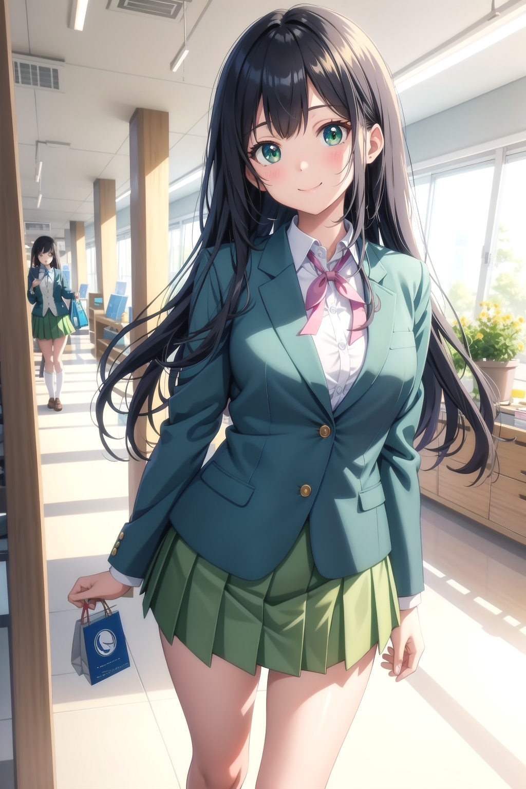 おはよう、休みはおしまいだよ | の人気AIイラスト・グラビア