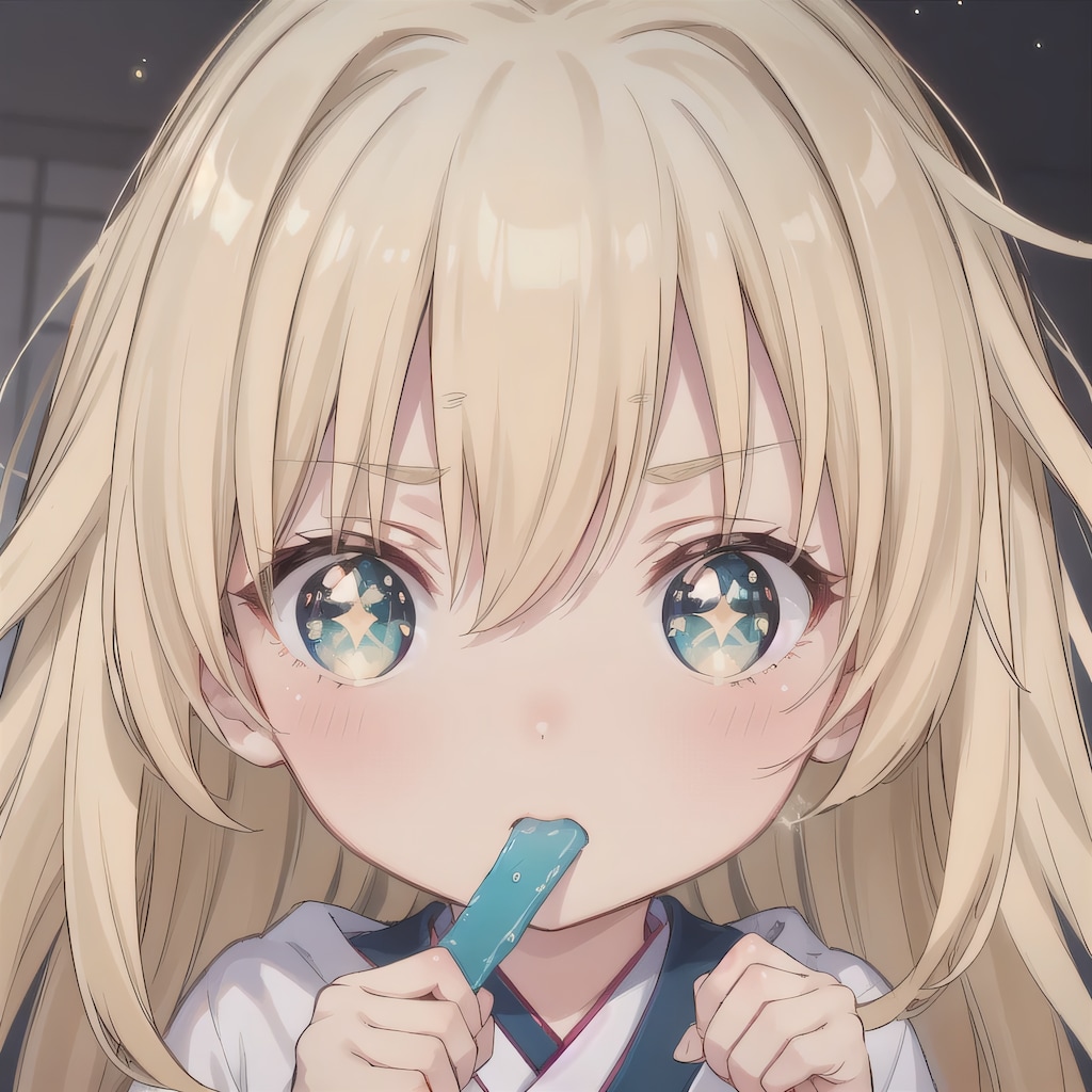 金髪ロングのミニキャラ９