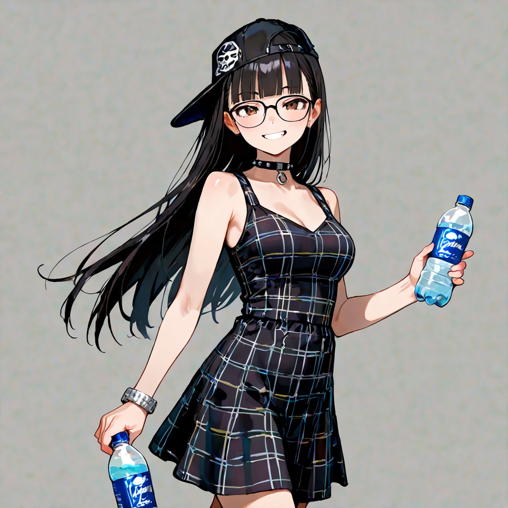 夏ワンピ[Ｔdress×パンク]