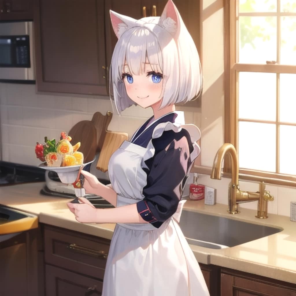薺ちゃん、ちちぷい生成2