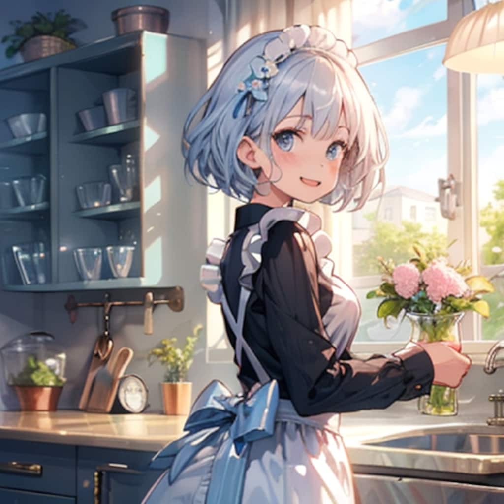 薺ちゃん、ちちぷい生成2