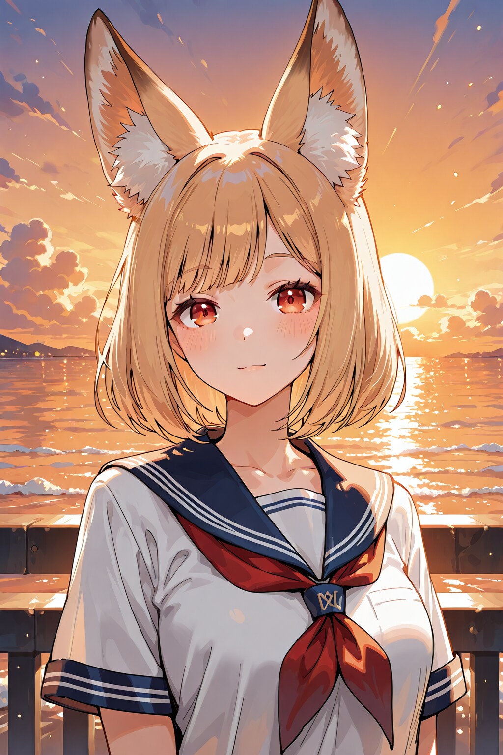 セラフクサンセット | の人気AIイラスト・グラビア