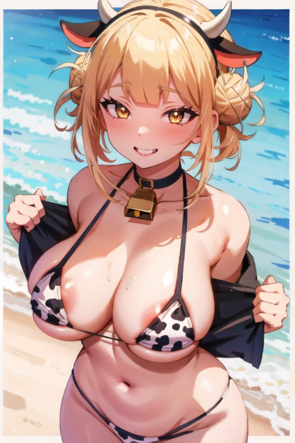 牛柄ビキニのトガちゃん
