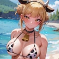牛柄ビキニのトガちゃん 6枚目