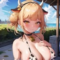 牛柄ビキニのトガちゃん 5枚目