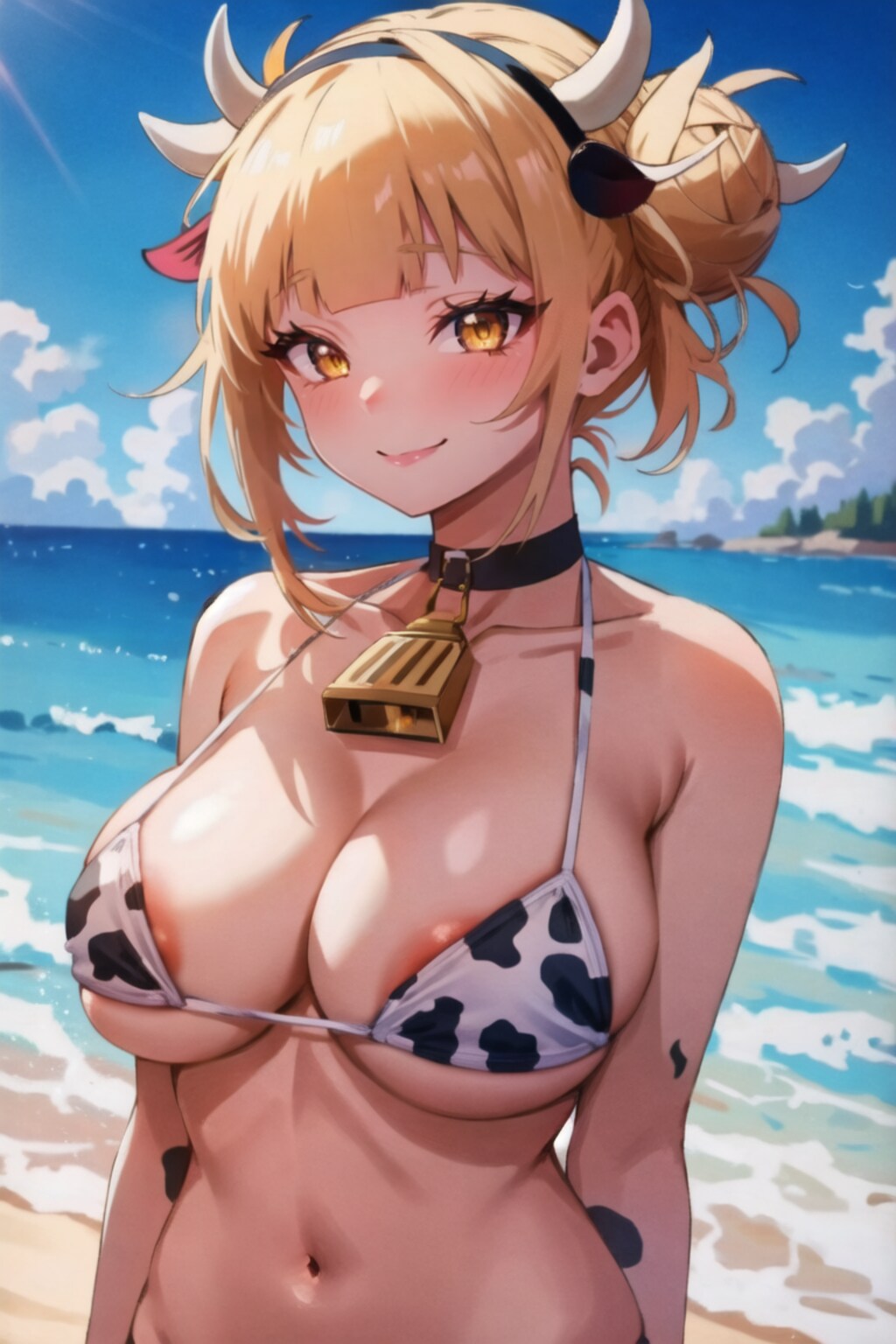 牛柄ビキニのトガちゃん