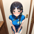 こよみちゃんにチャイナドレスを着せてみた💦 3枚目