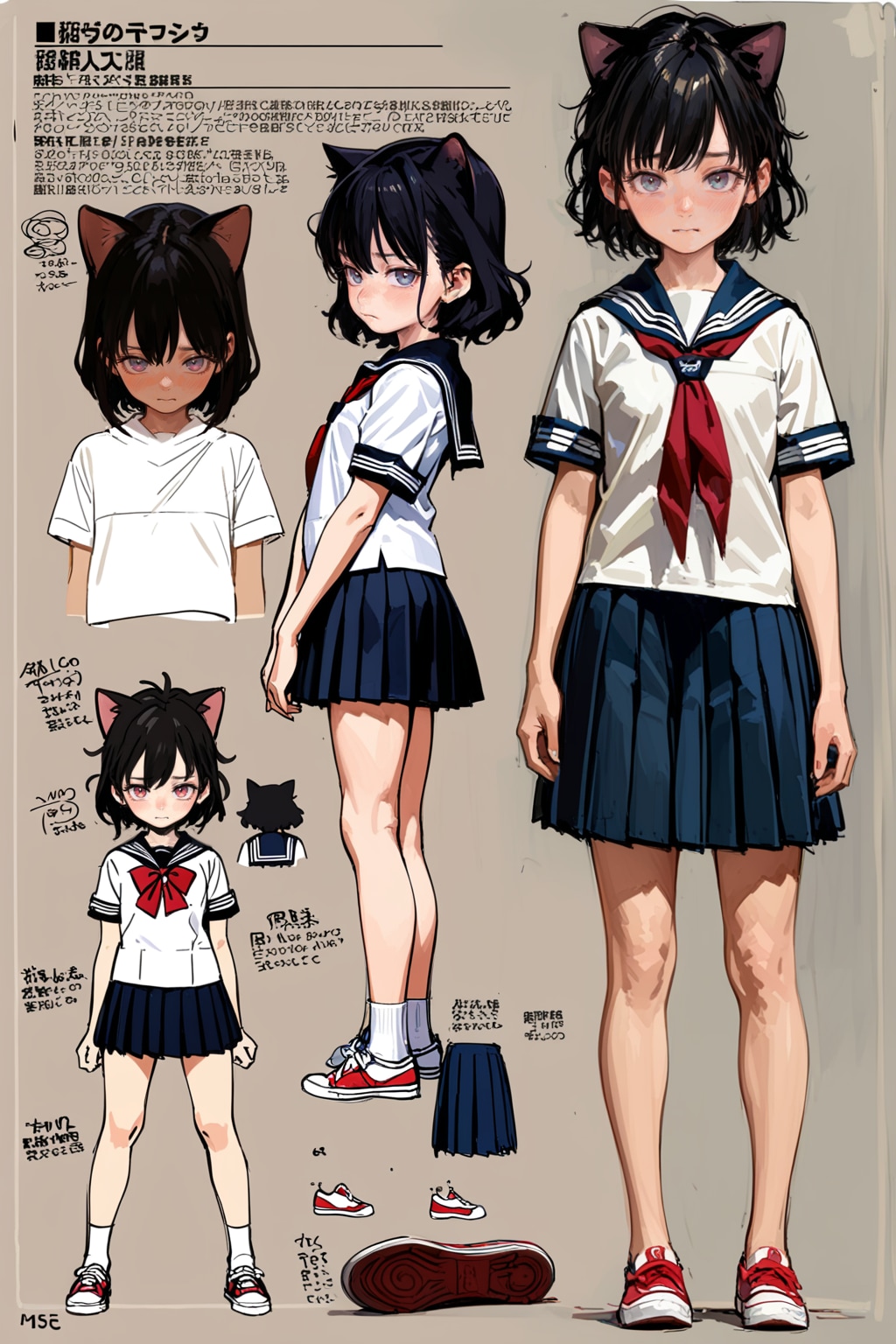 制服スニーカー