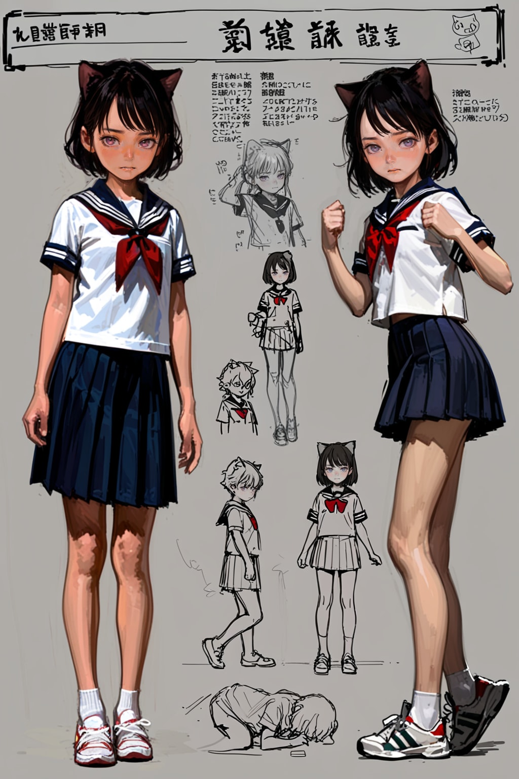 制服スニーカー