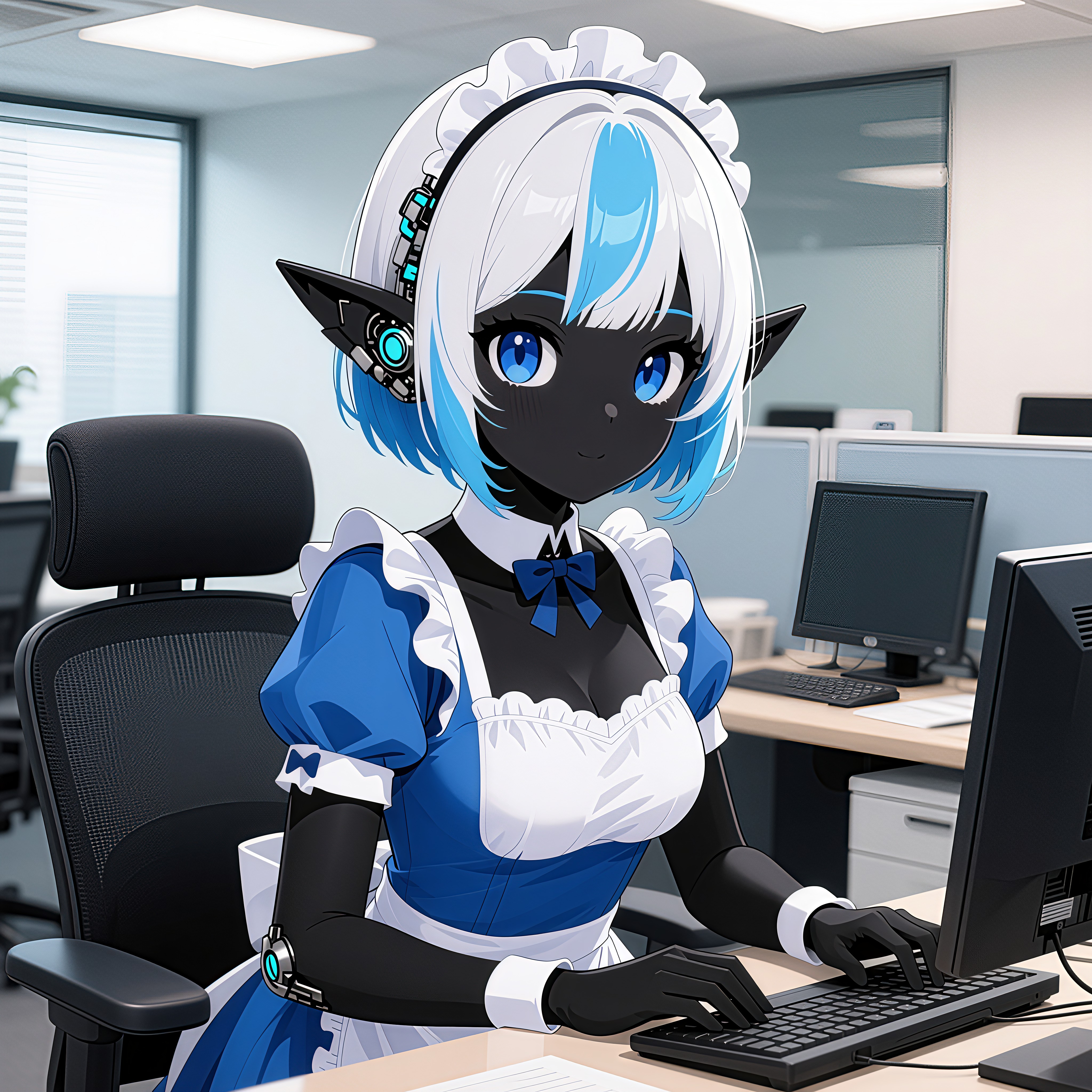 メカ娘4984号 | の人気AIイラスト・グラビア