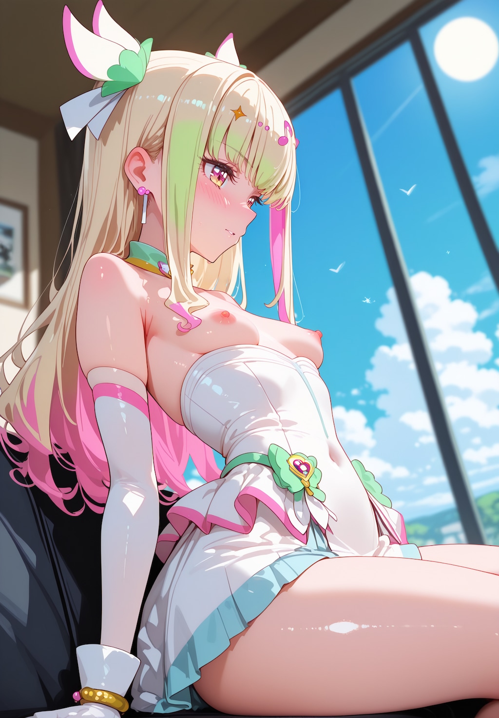 キュアズキューンの足