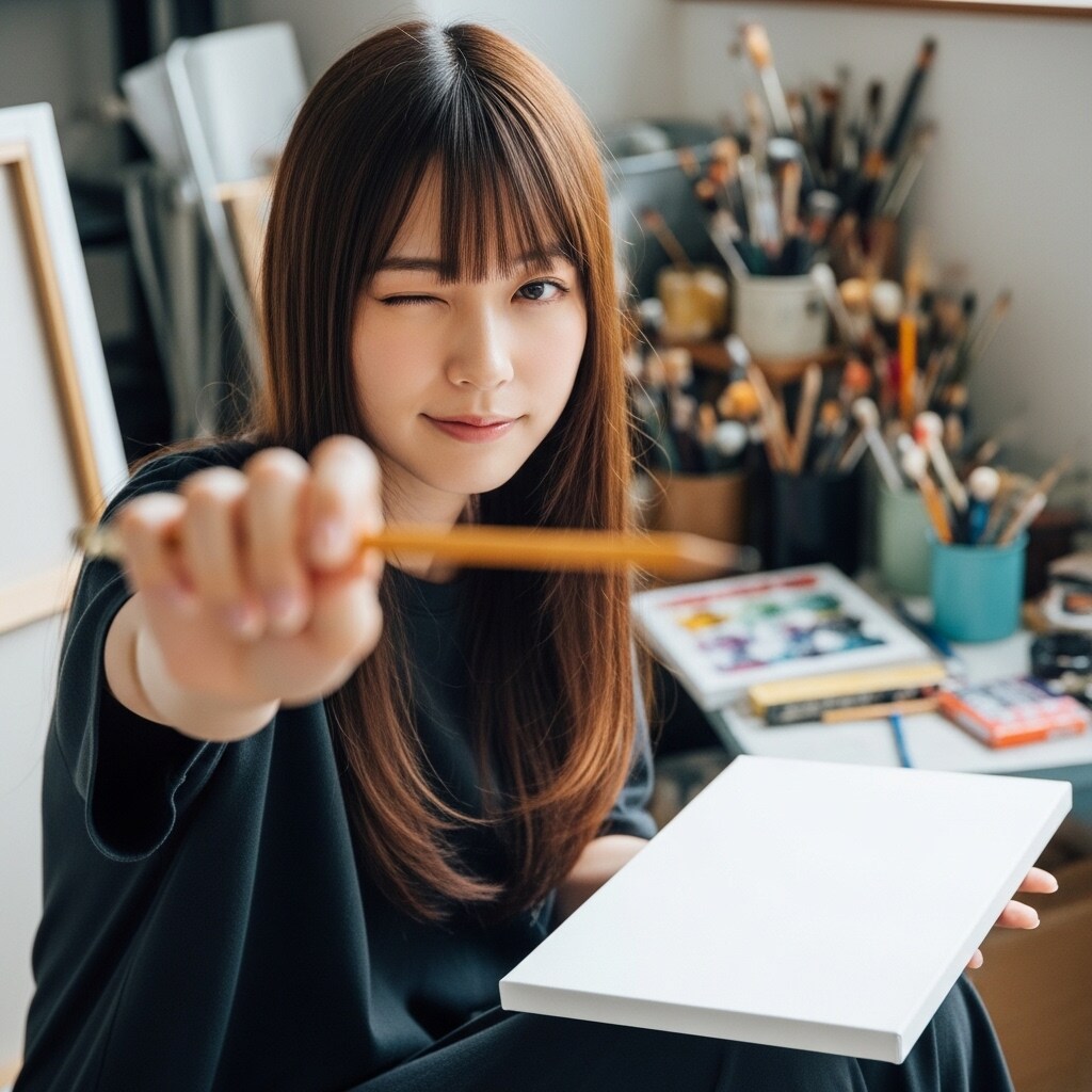 動かないで！