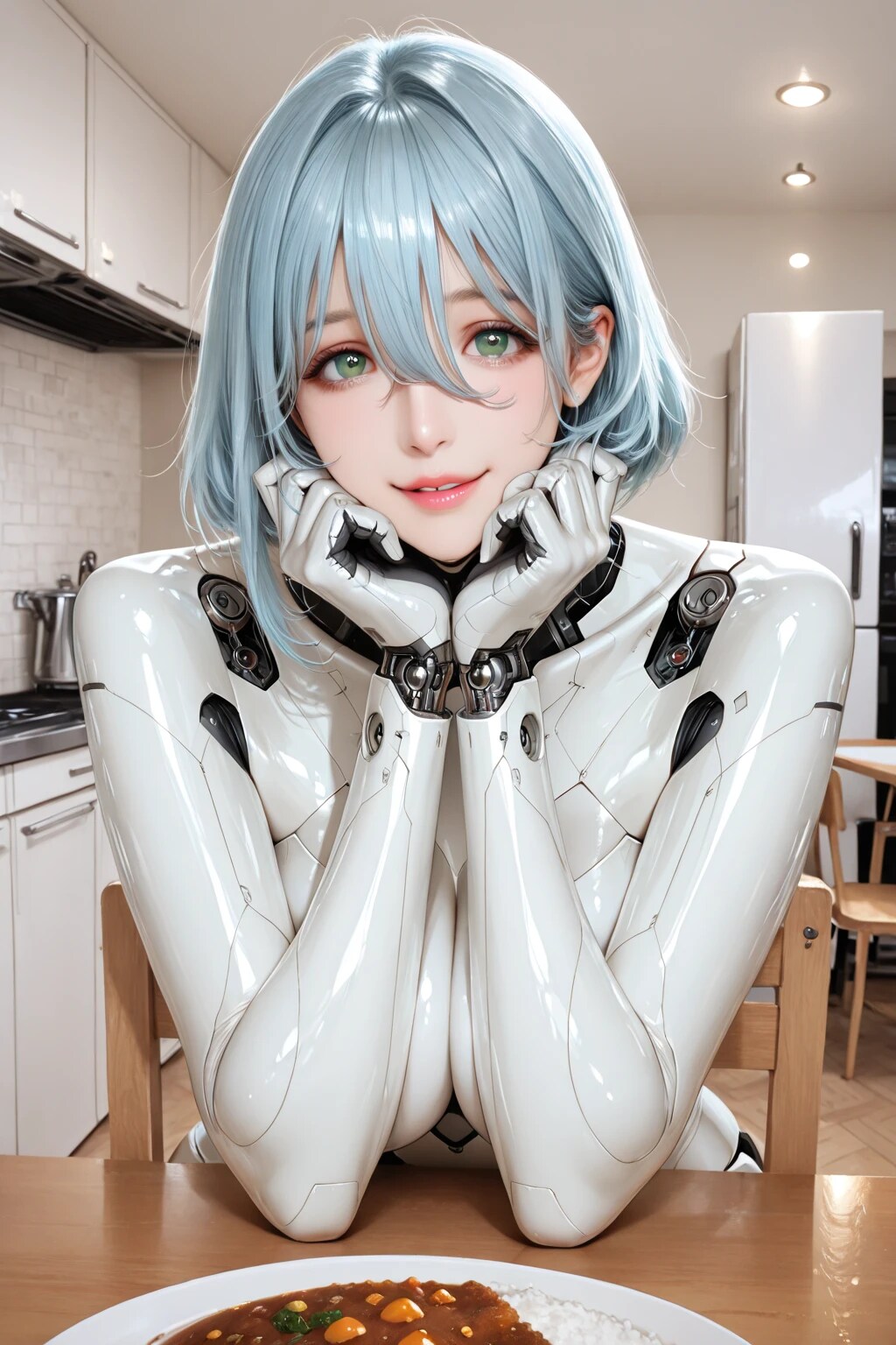 料理をふるまうNoa