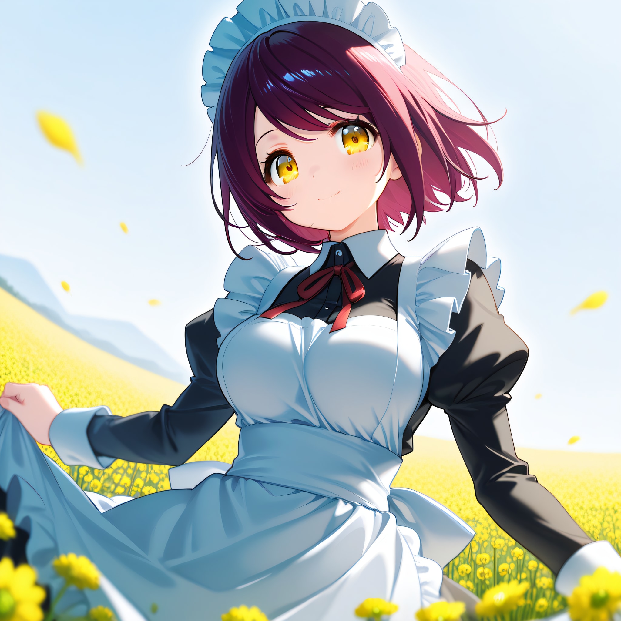 こんにちは（挨拶メイドの芽衣ちゃん）