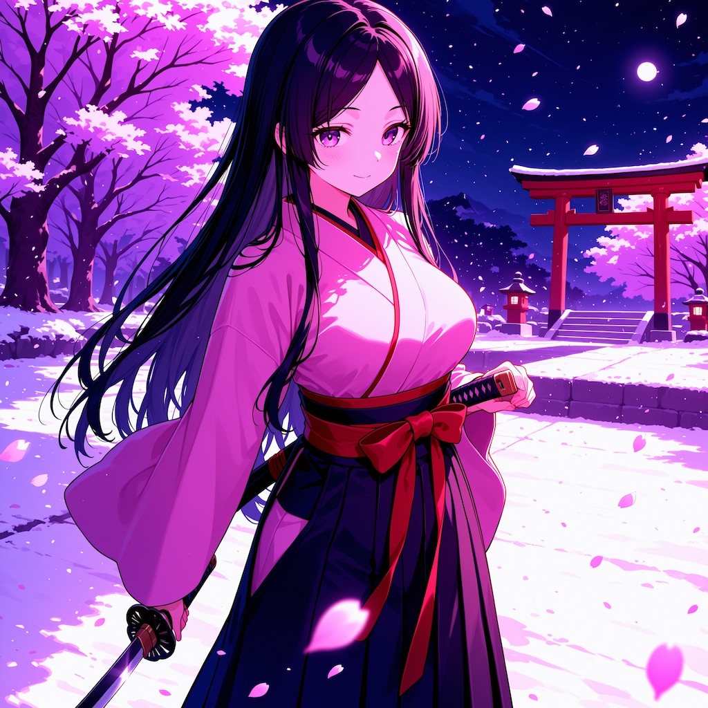桜花のさむるぁいさんガール