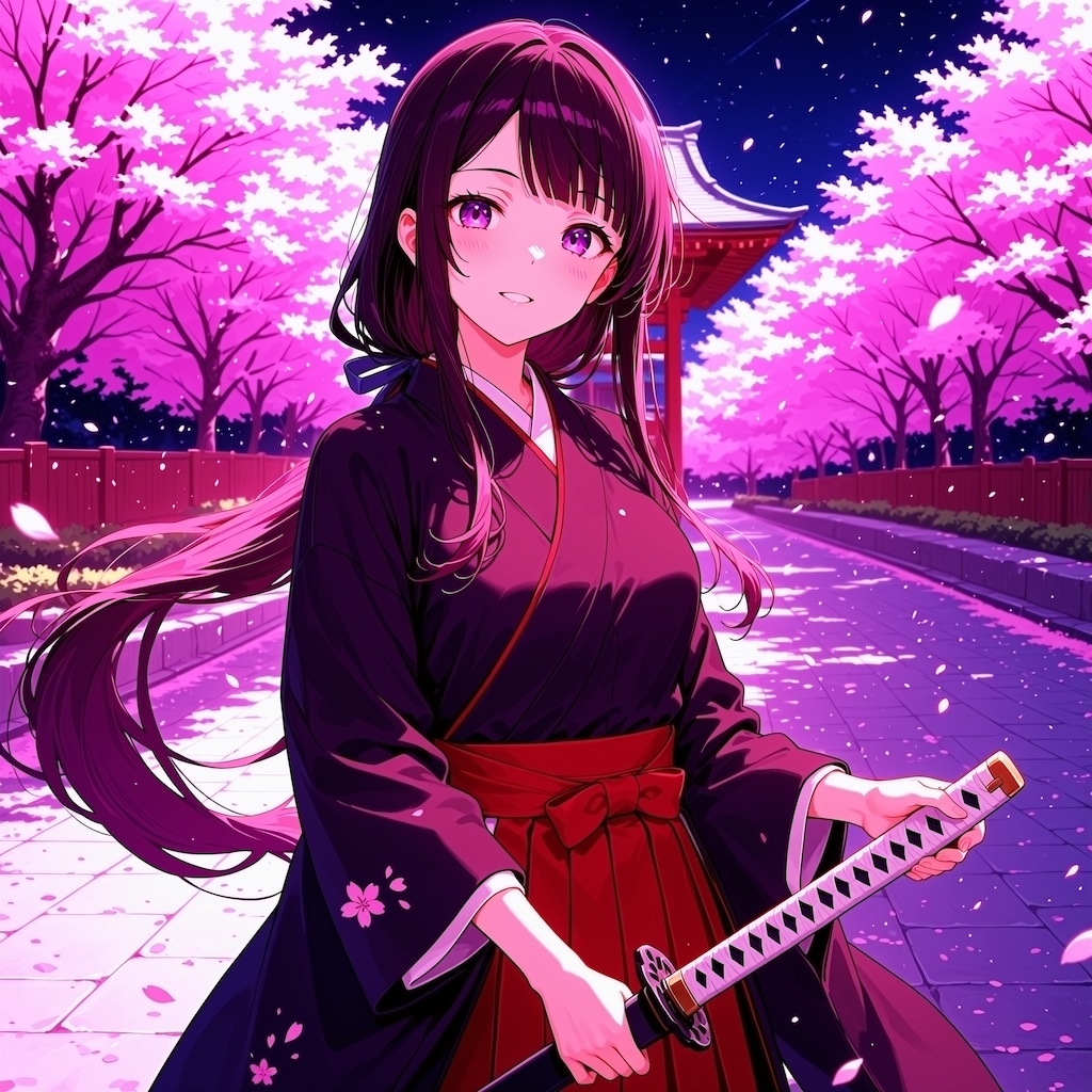 桜花のさむるぁいさんガール