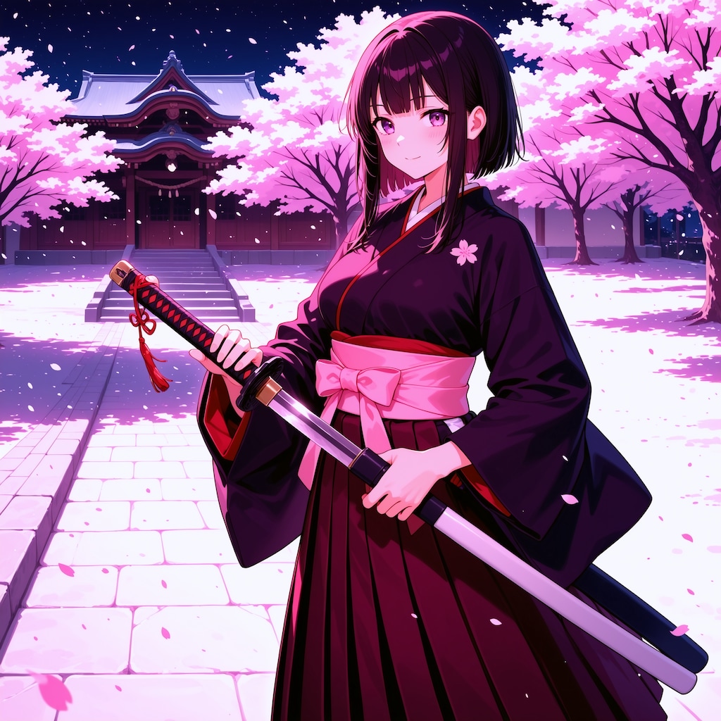 桜花のさむるぁいさんガール
