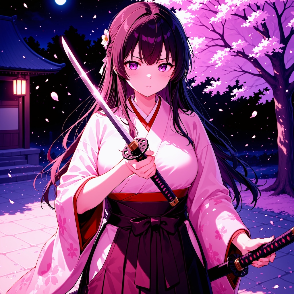 桜花のさむるぁいさんガール
