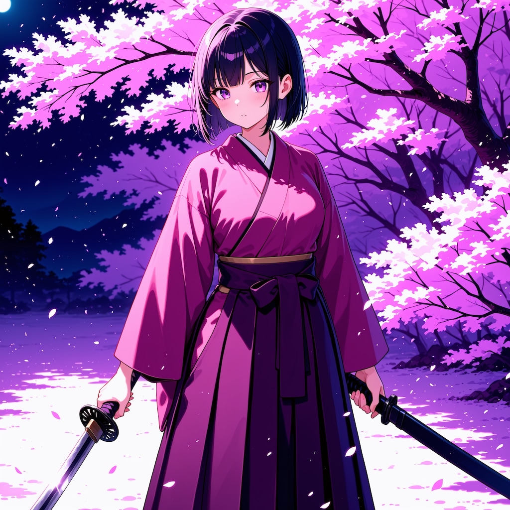 桜花のさむるぁいさんガール
