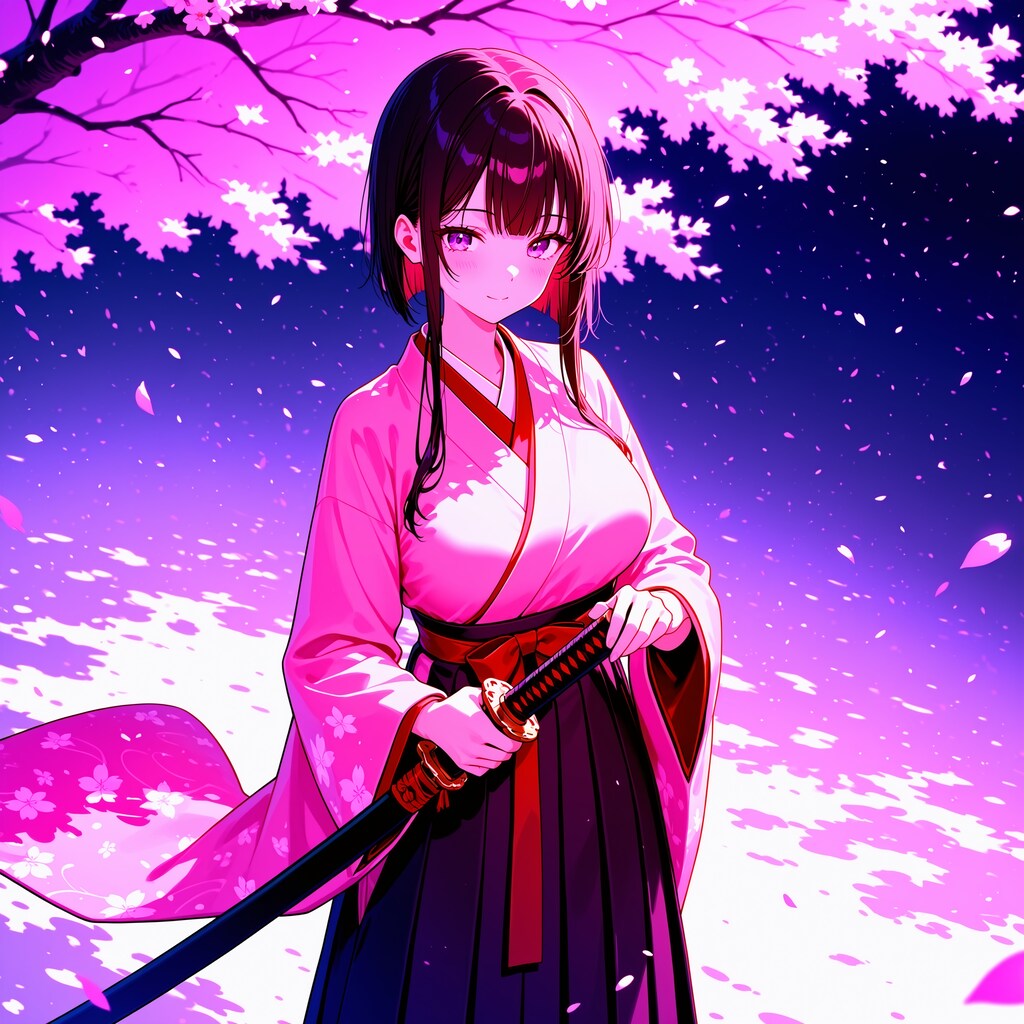 桜花のさむるぁいさんガール