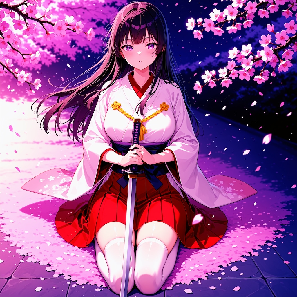 桜花のさむるぁいさんガール