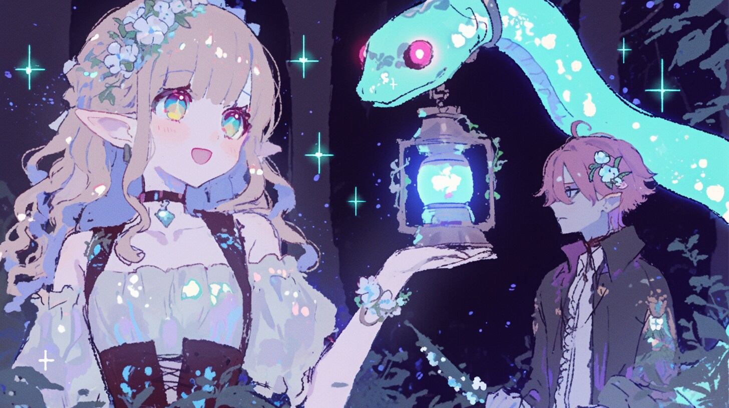 モンスターと少女