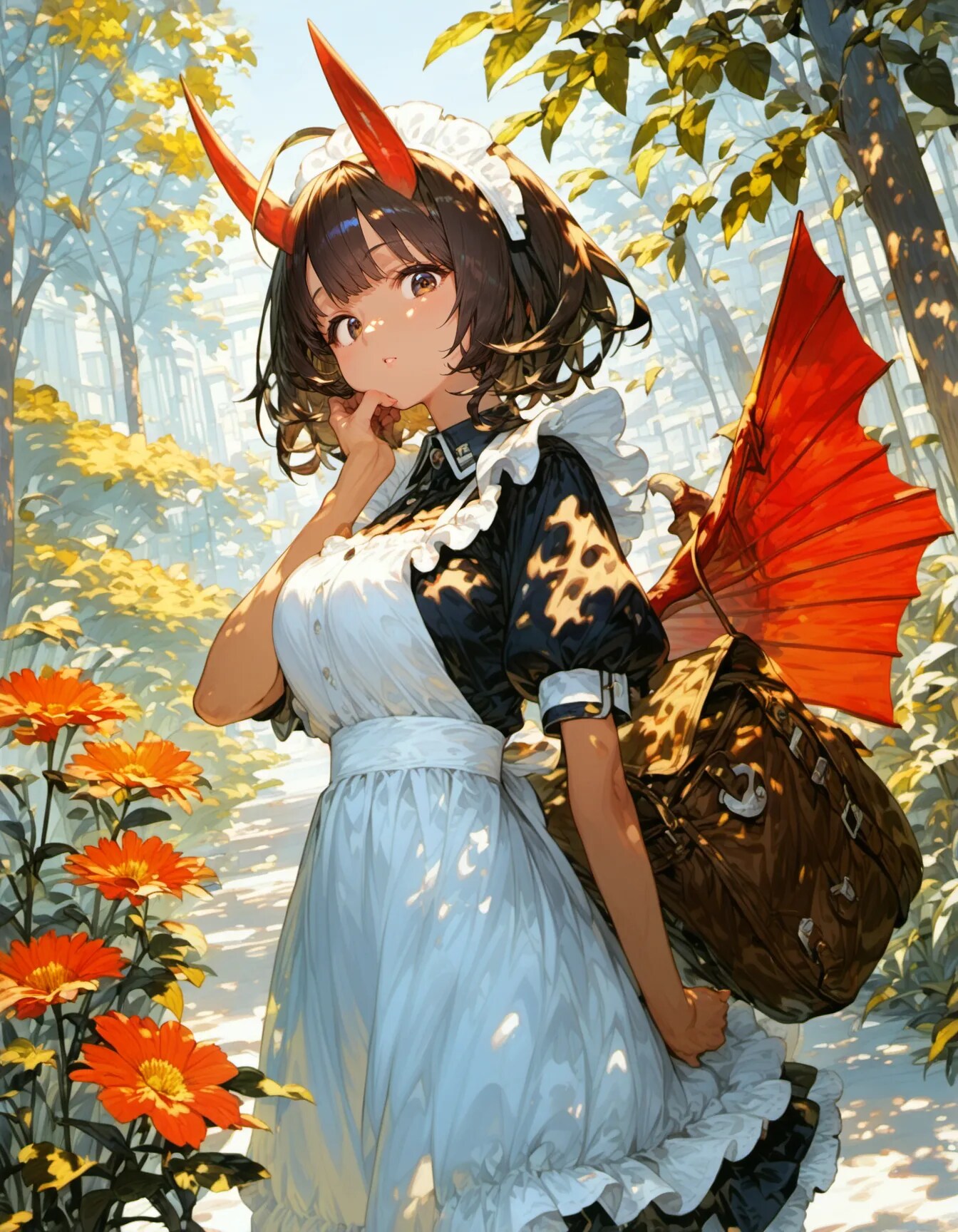 Dragon Maid in the Sunlit Garden