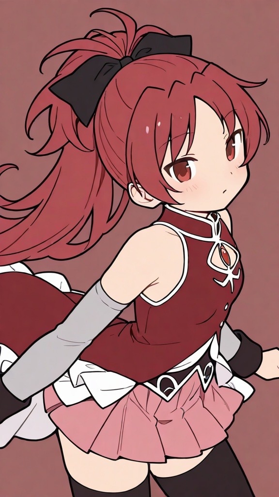 sakura kyoko (mahou shoujo madoka magica) | の人気AIイラスト・グラビア